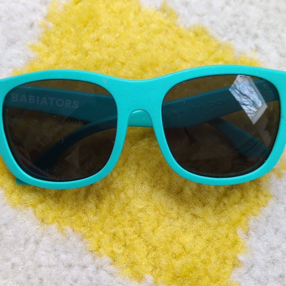 Vibrant Teal Sunglasses